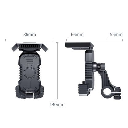 Handlebar Phone Holder Navigation Bracket for Motorcycle Scooters