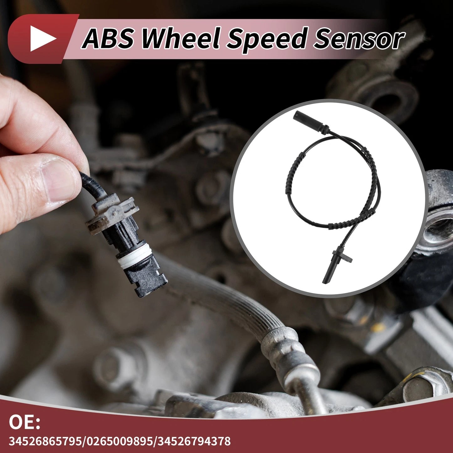 ABS Wheel Speed Sensor for BMW i3 (2014-2021)