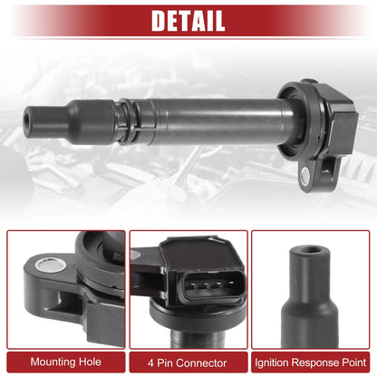 4 Pcs Ignition Coils for Toyota Celica (2000-2005)