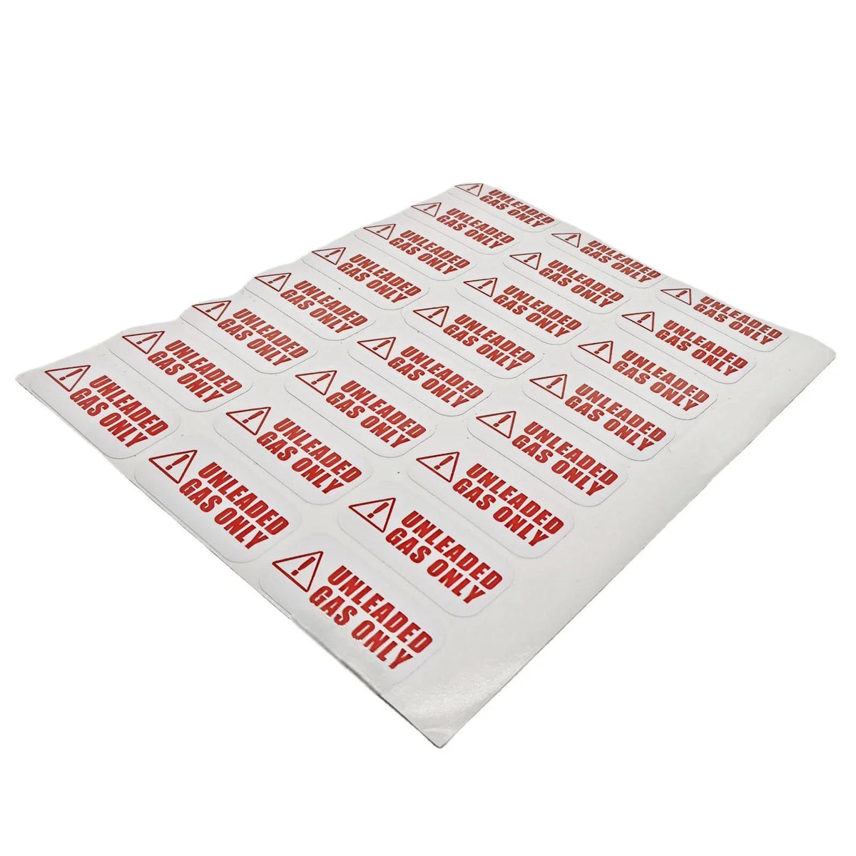 Unleaded Gas Only Sticker for Truck Vinyl Decal 2"x1"