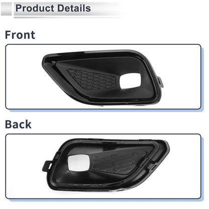 Front Left Fog Light Grill for Jeep Cherokee (2019-2022)