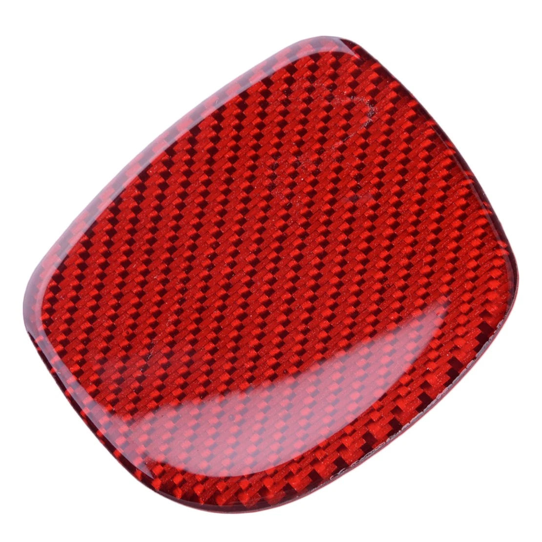 Red Carbon Fiber Cup Holder Cover Trim for Chevrolet Corvette C5 (1997-2004)