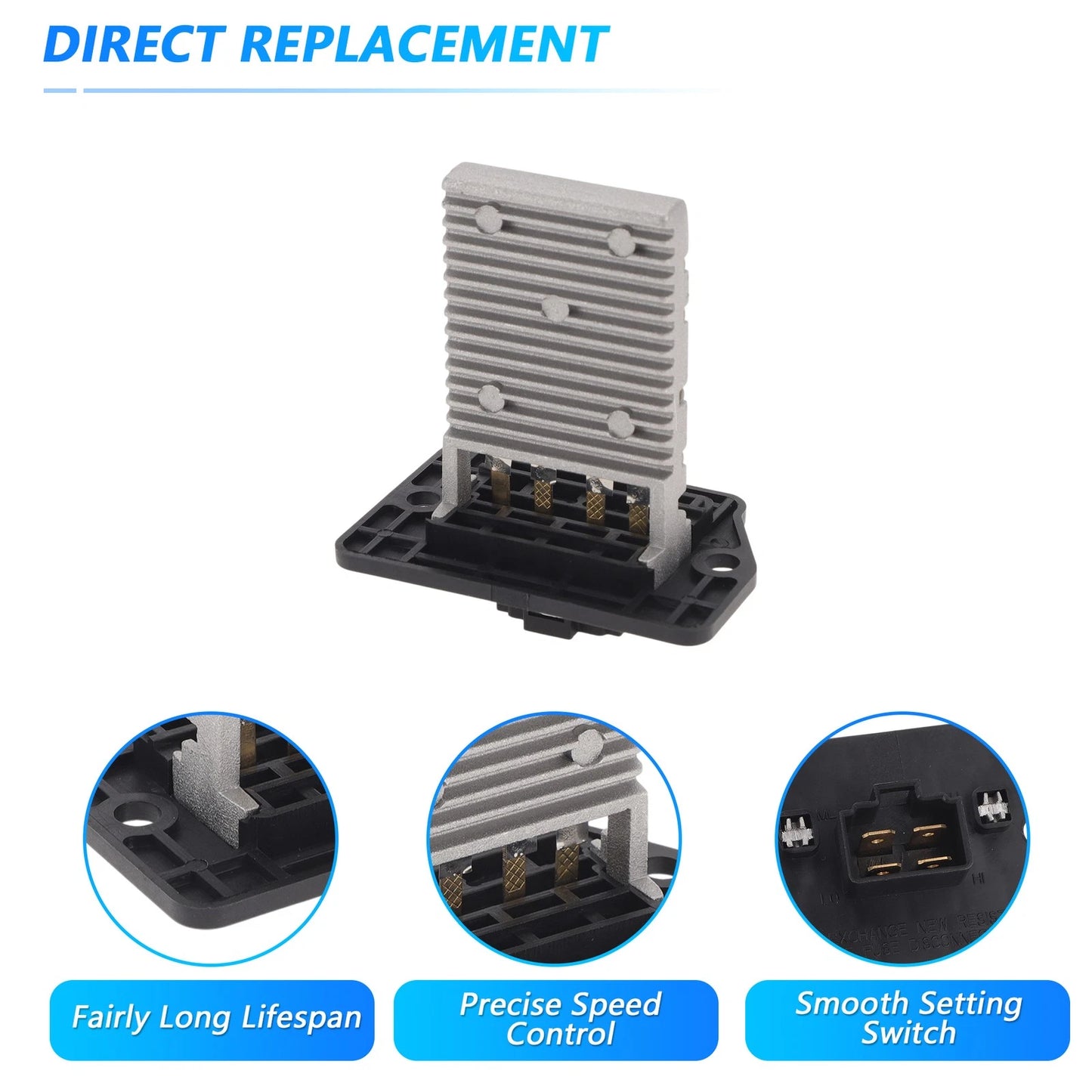 HVAC Blower Motor Resistor for Ford Ranger (2015-2023)