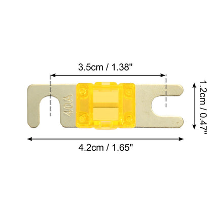 10 x 40A AFS Mini ANL Fuse for Cars, Trucks, Motorcycles