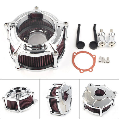 Air Cleaner Intake Filter for Harley Dyna Softail Fatboy Touring Glide (2000-2023)