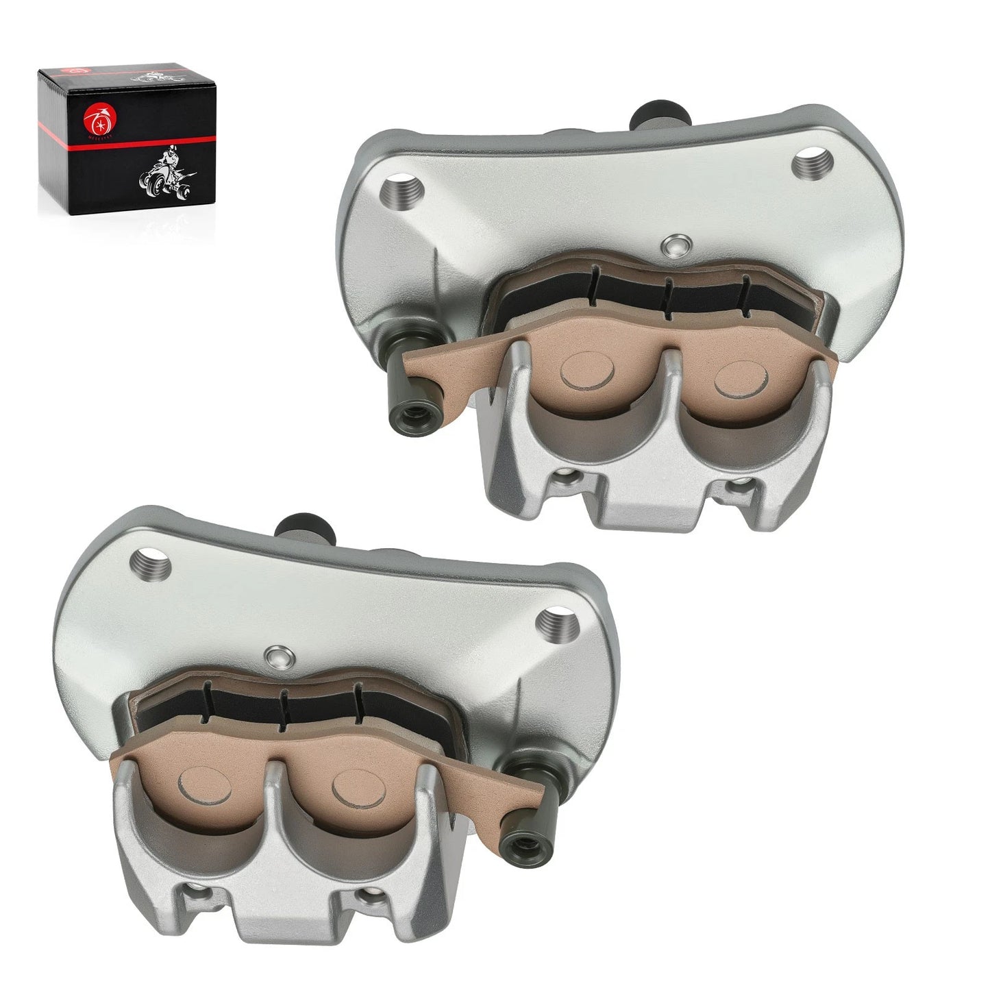 Front Brake Calipers w/Pads for Can-Am Commander 1000/1000R 2011-2018
