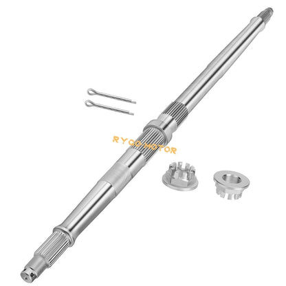 Rear Axle & Nuts for Honda ATV Recon 250 TRX250TM TRX250TE (1997-2004)