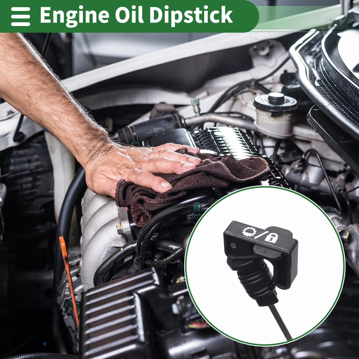 Oil Level DipStick for Cadillac Escalade (2015-2017)