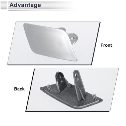 Front Right Side Bumper Headlight Washer Nozzle Cover Cap for BMW 335i