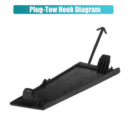 Front Left Bumper Tow Hook Cover for Toyota Corolla (2014-2019)