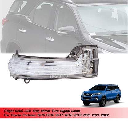 RH LED Side Mirror Turn Signal Lamp for Toyota Fortuner (2015-2021)