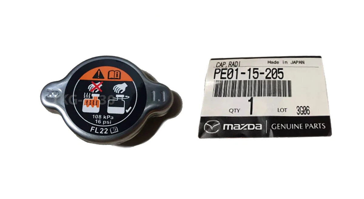 Radiator Cap for Mazda 2 (14-19), CX-3 (15-22), CX-5 (12-22)