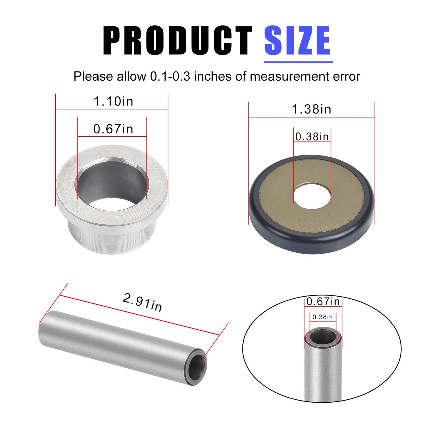 Knuckle Bushing for Yamaha Rhino 450 YXR450F (2006–2009)