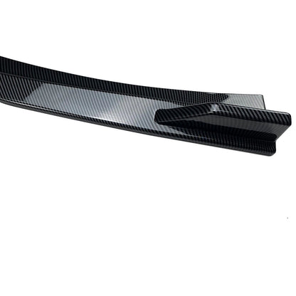 2 x Carbon Fiber Look Rear Bumper Side Splitters for BMW F30 M Sport (2013-2019)