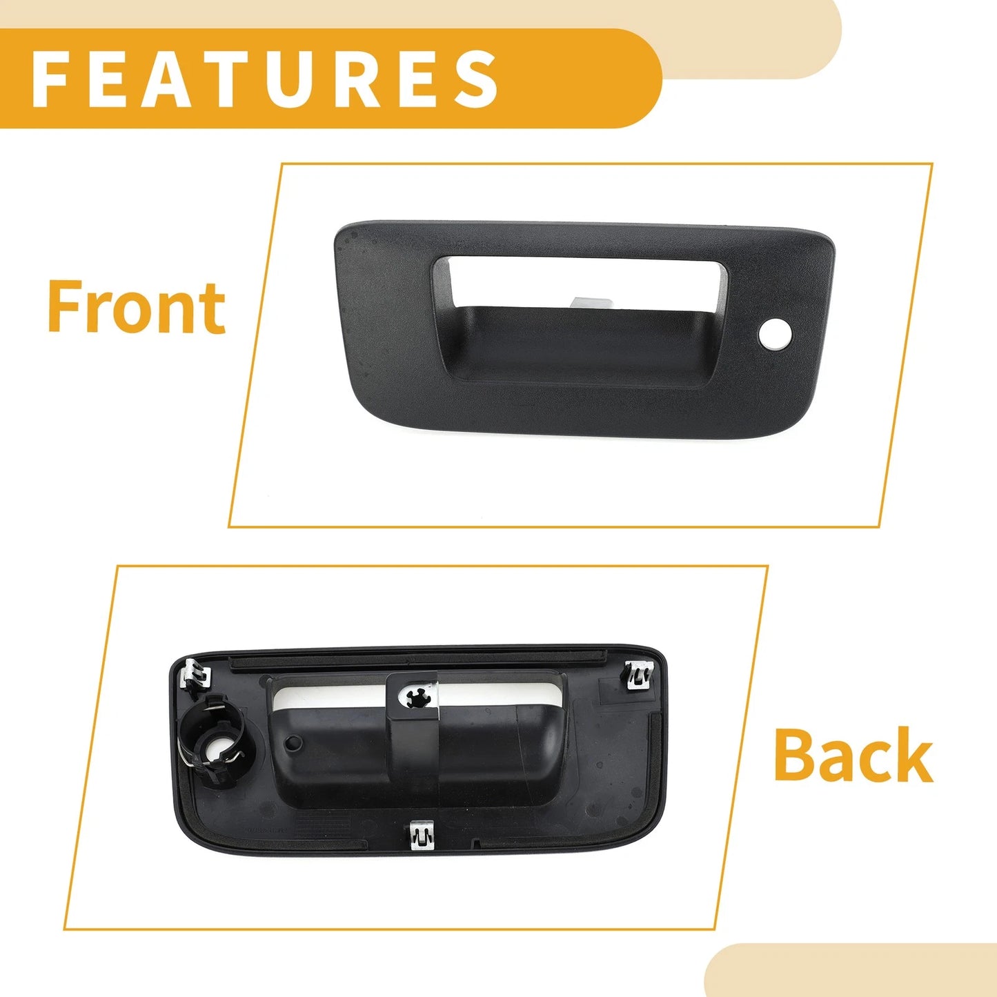 Tailgate Trunk Release Switch for Chevrolet Silverado 1500 2500 3500 HD (2007-2013)