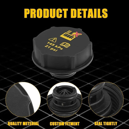 Engine Coolant Reservoir Tank Cap for Ford Mustang (2015-2021)