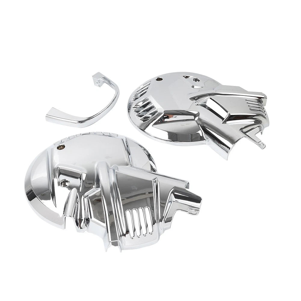 Front Brake Rotor Disc Covers for Honda Goldwing GL1500 88-00 Chrome