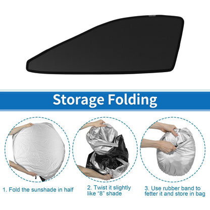 Window Cover for Toyota Corolla Cross 10 Series Black