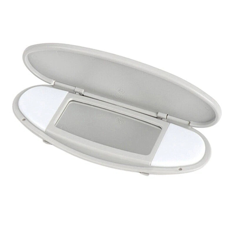 Sun Visor Vanity Mirror Cover for BMW Mini R55 R56 R60 (2007-2014) Gray