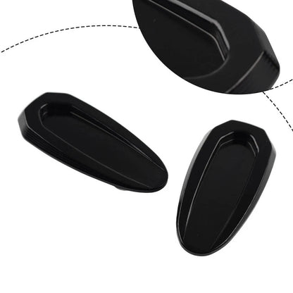 Rearview Mirror Block Off Base Plates Cover Black for BMW S1000RR (2020-2023)