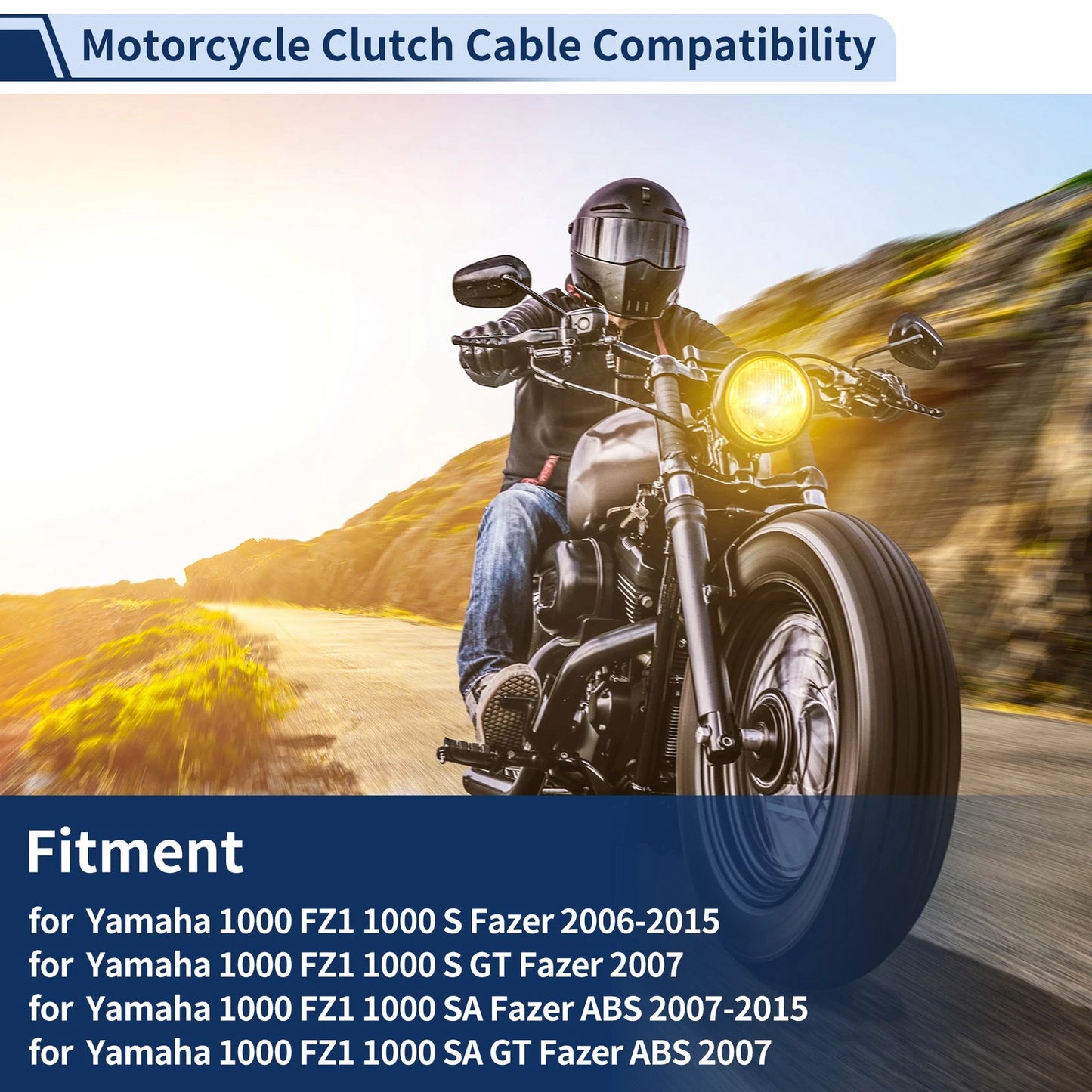 Motorcycle Clutch Cable for Yamaha 1000 (2006–2015)