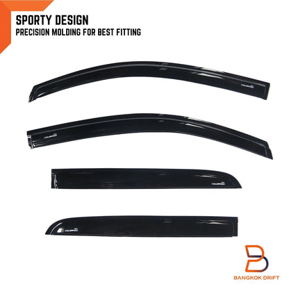Weather Shields Rain Guards for Holden Colorado RG Z71 LTZ Dual Cab (12-22)