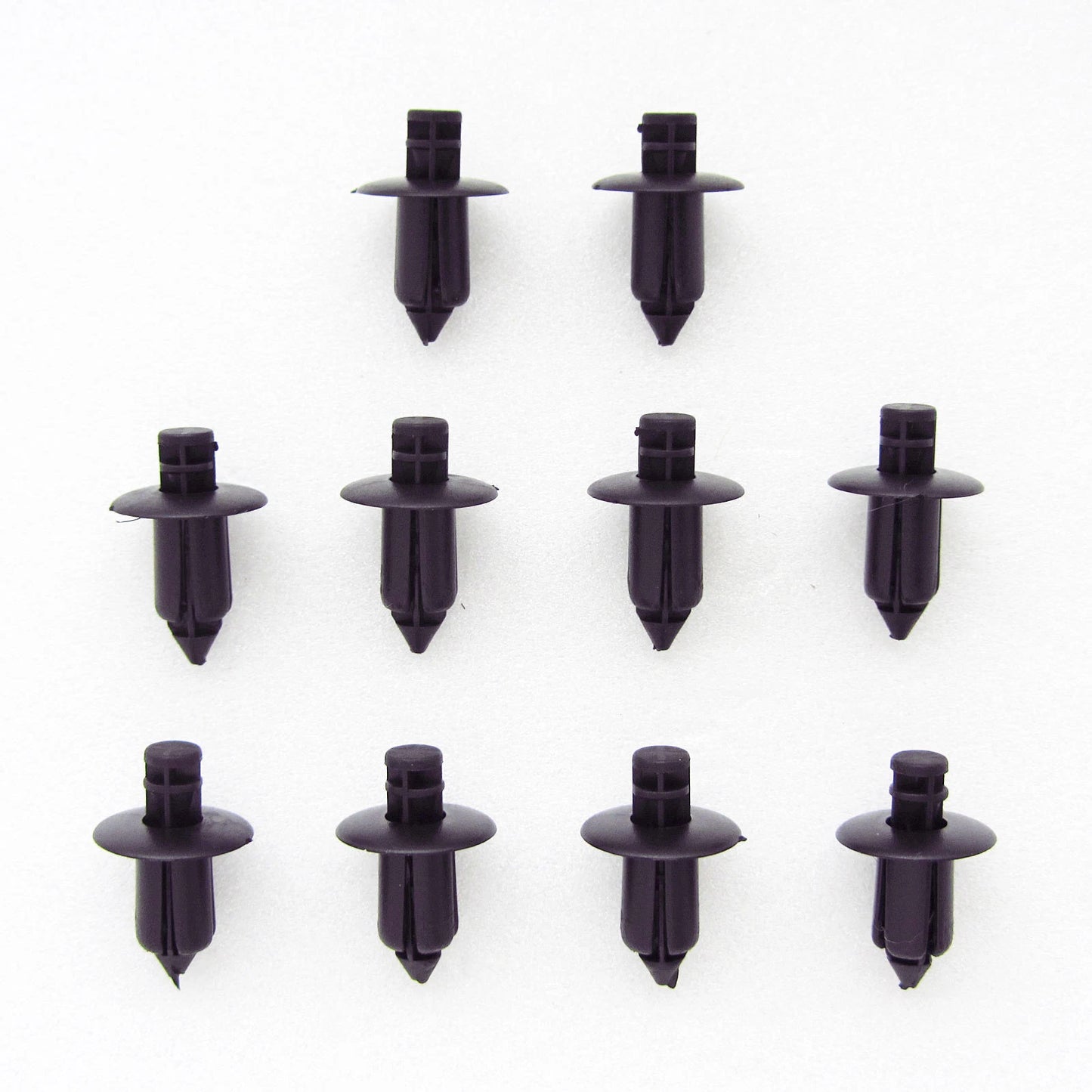 Grill Lock Clip 10x for Mitsubishi L200 Triton MK Strada (1996-2006)
