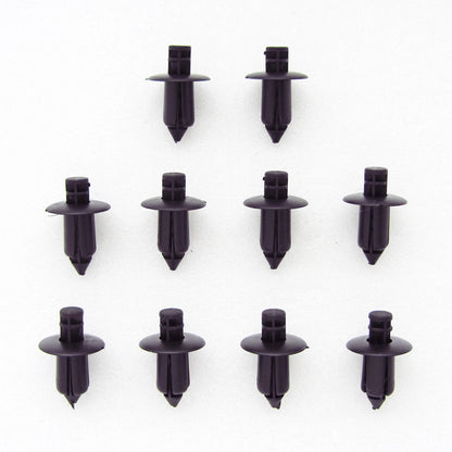 Grill Lock Clip 10x for Mitsubishi L200 Triton MK Strada (1996-2006)