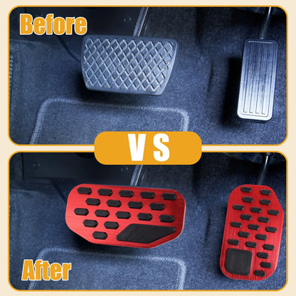 Brake Gas Accelerator Pedal Pads Cover for Ford F-150 (2021-2023)