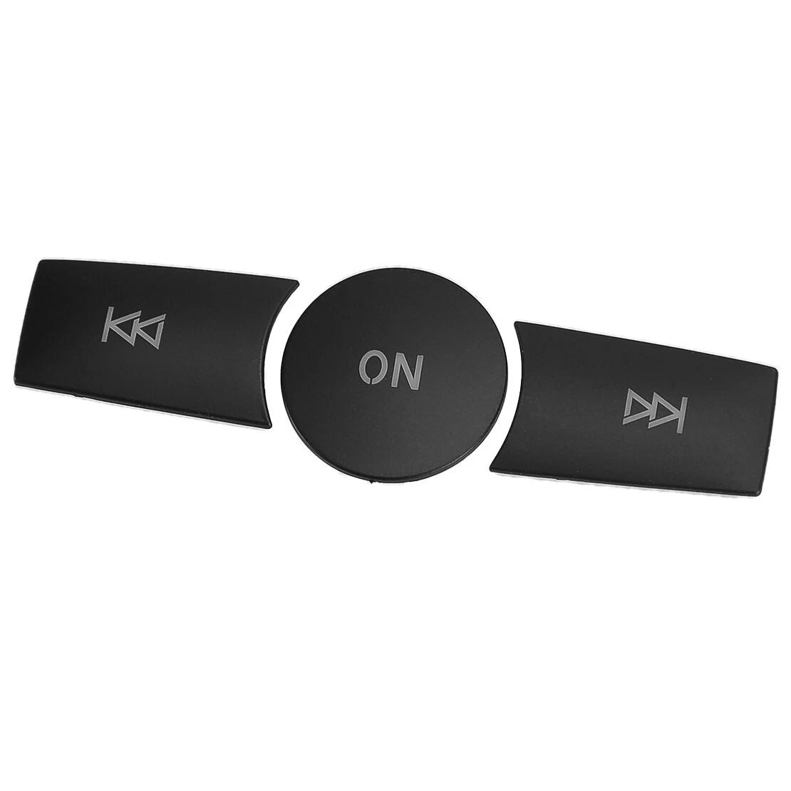 3 x Volume Button Knob Cover Trim for Mercedes Benz C, GLK, CLS, E Class (2008-2016)