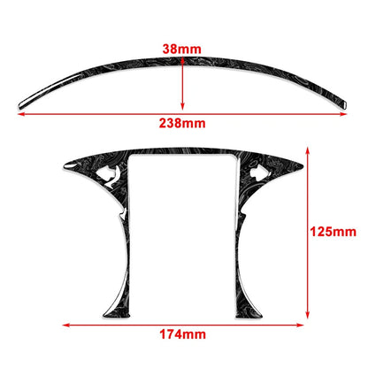 Speedometer Panel Cover Trim for Benz C GLC Class W205 X253 2015-2021