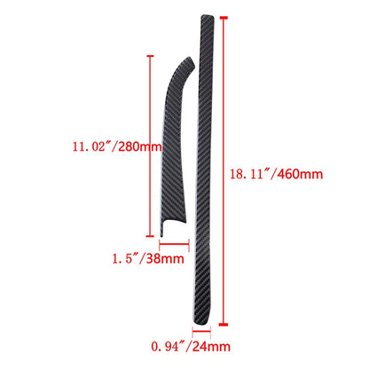 Real Carbon Fiber Center Interior Trim Decor Cover for BMW 3 4 Series (2012-2020)