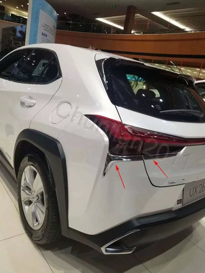 Chrome Rear Tail Light Eyelid Lamp Cover Trim for Lexus UX 200 250h (2019-2023)