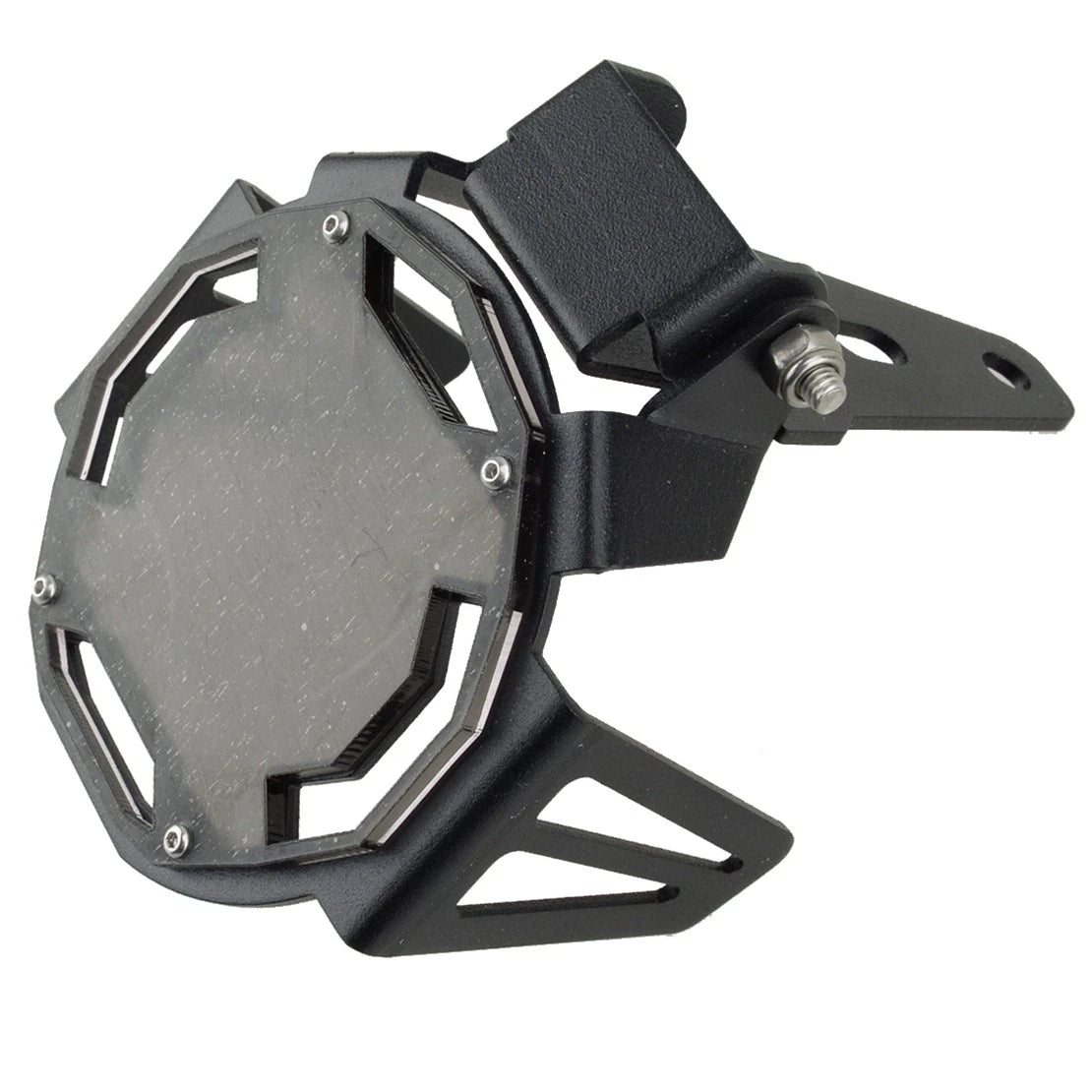 Black Fog Light Protector Covers for BMW R1250GS Adventure, S1000XR (2013-2023)