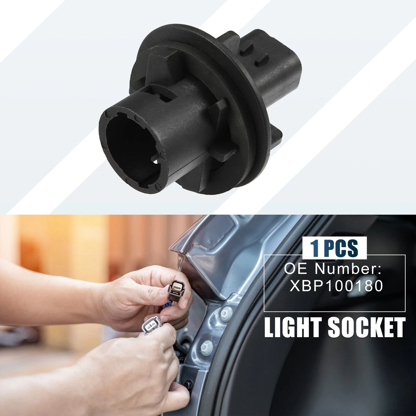 Bumper Lamp Bulb Holder Socket for Land Rover Defender 90 (1994-1997)