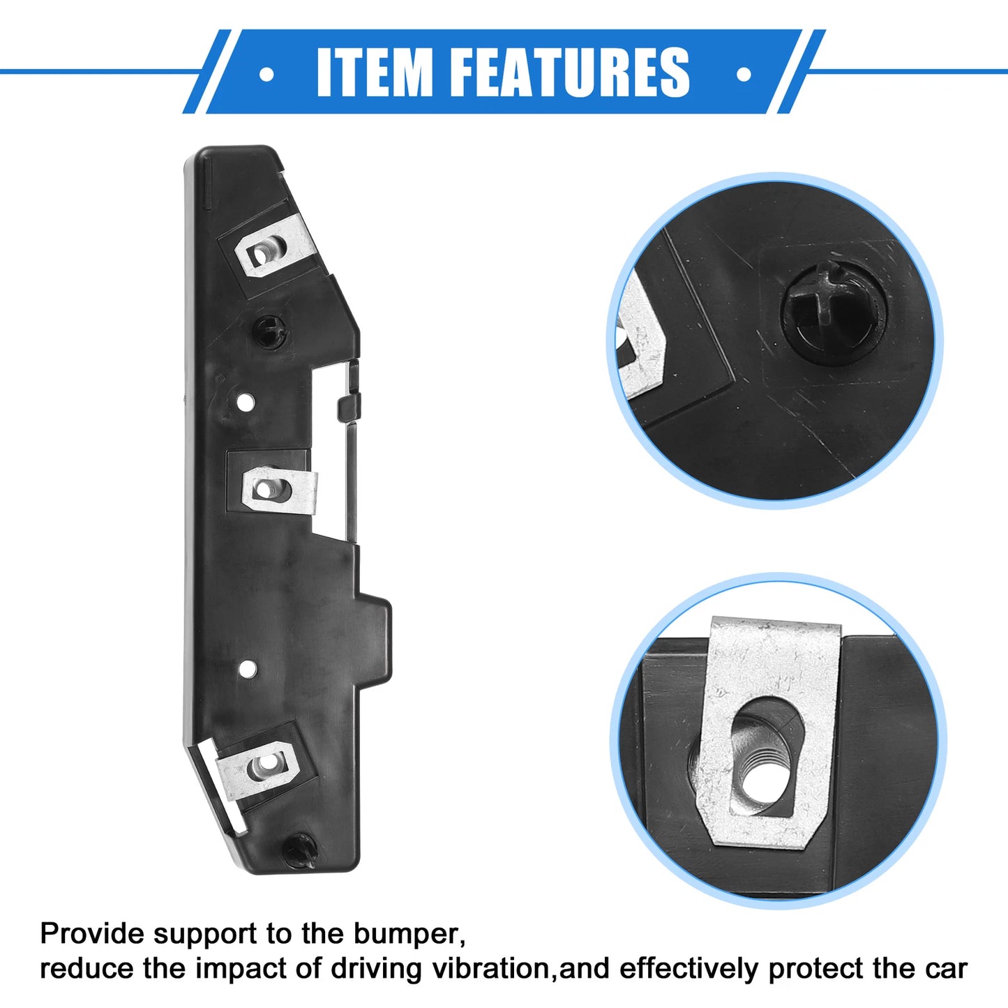 Front Left Bumper Support Cover for Ford Edge (2015-2018)