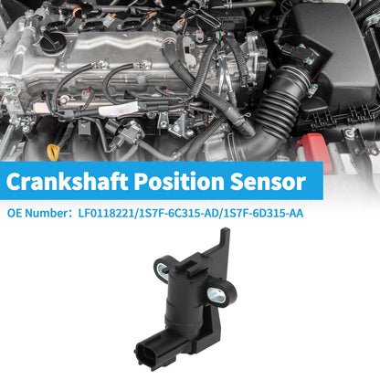 Crankshaft Position Sensor for Ford C-Max 1.8 (2007-2010) - 1 x Black