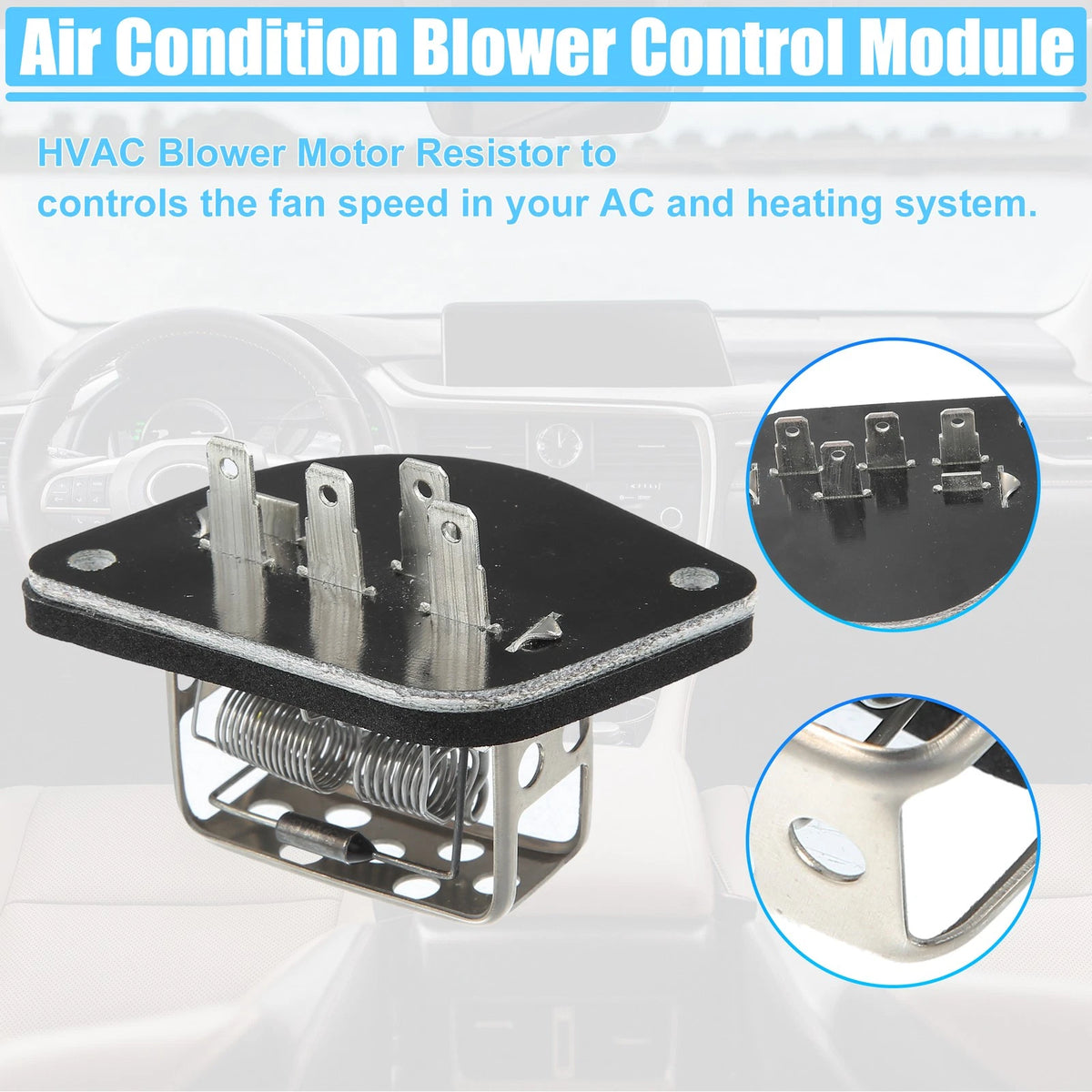 HVAC Blower Motor Resistor for Jeep Cherokee (1991-1996)
