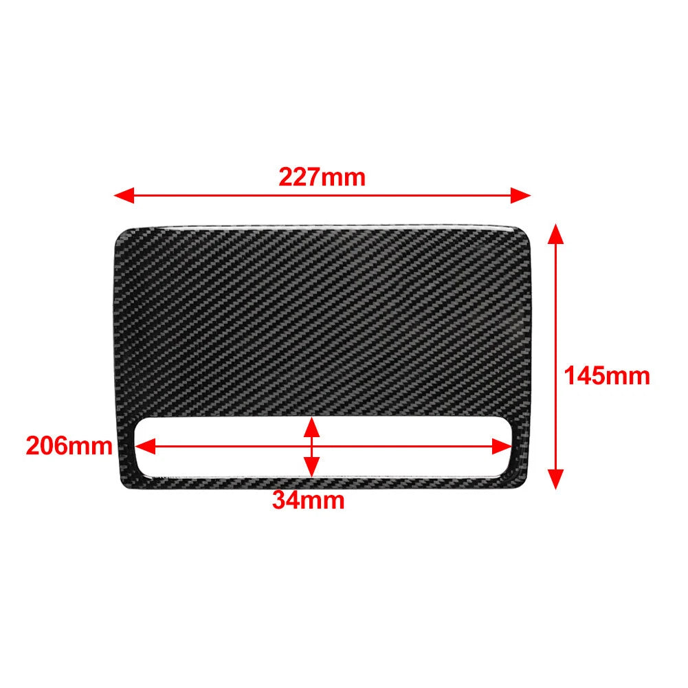Carbon Fiber GPS Panel Cover Trim for Audi A3 8V (2012-2019)