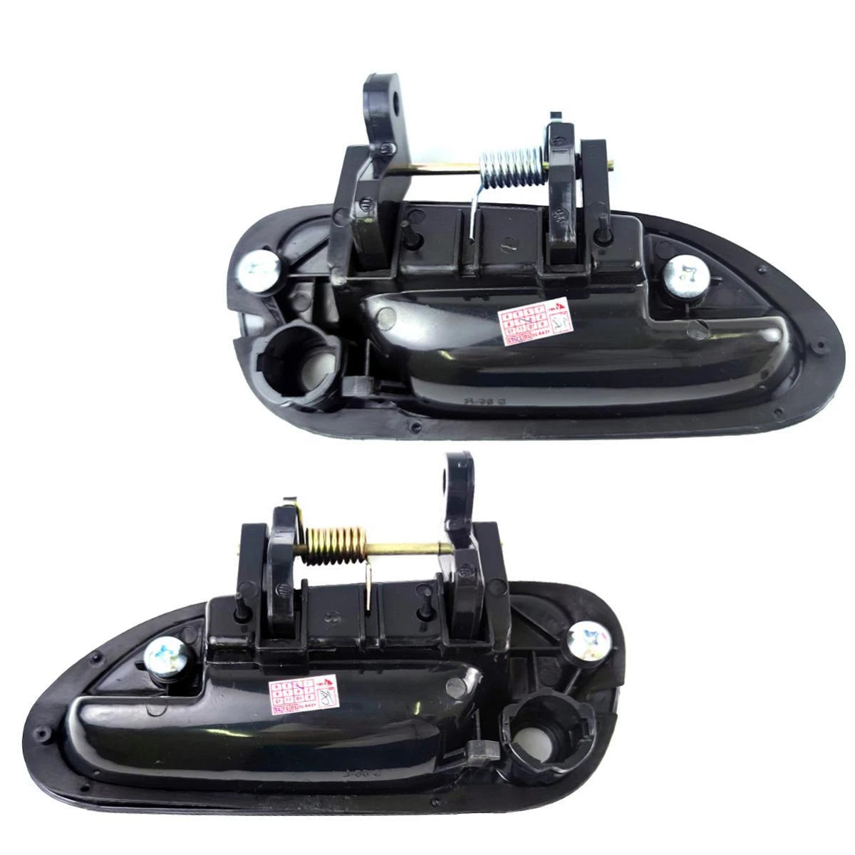 Exterior Outer Door Handle BlacK FL+FR Fits Honda Accord CG 4D Sedan 1998-02 D06