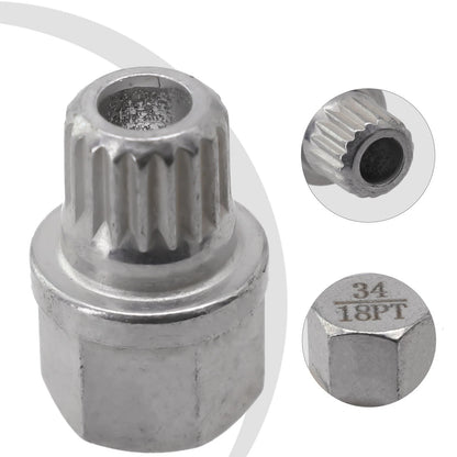 Hollow Car Anti-Theft Wheel Lock Lug Nut Removal Key for Car