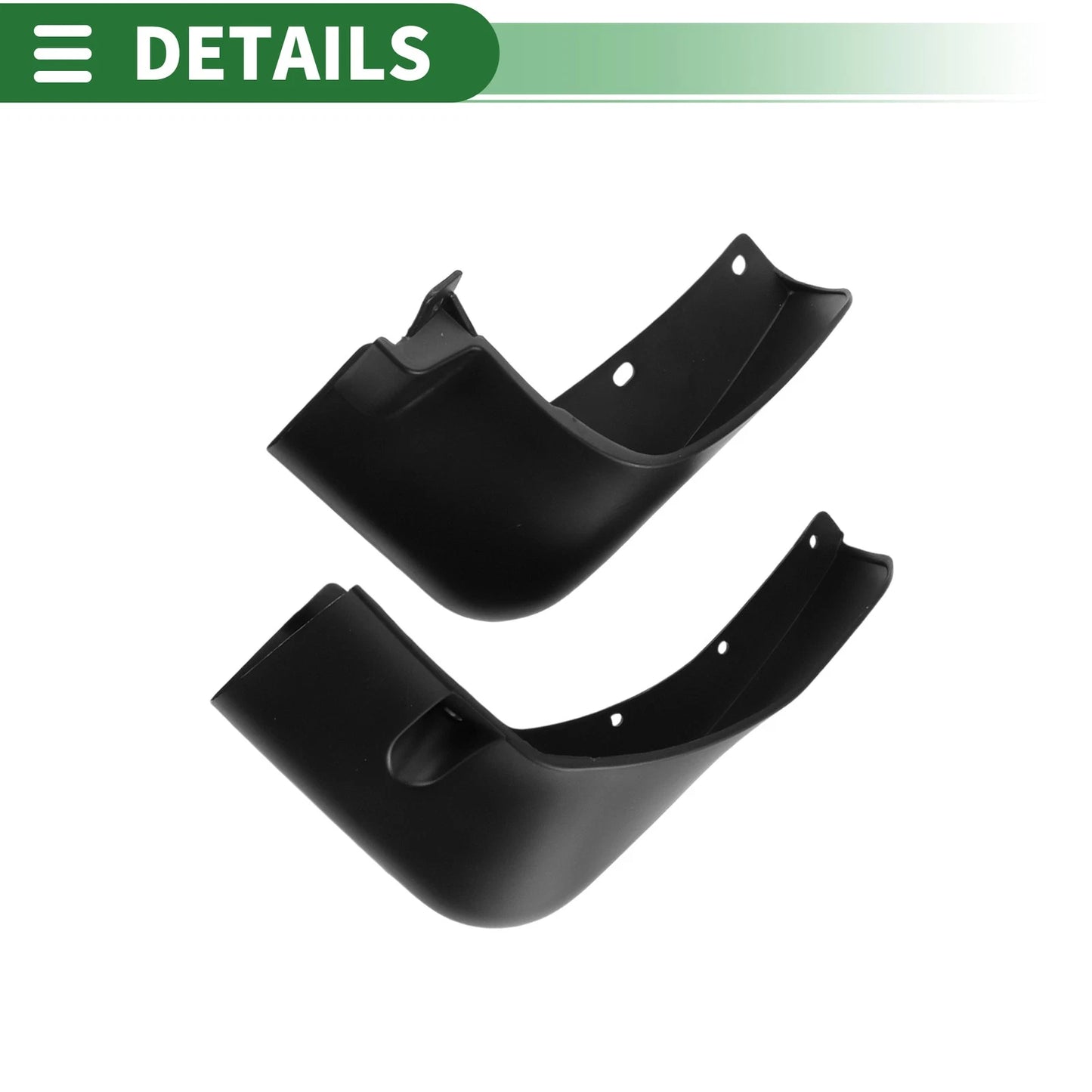 Mud Flaps Splash Guards 1 Set for Nissan Tiida (2016-2021)