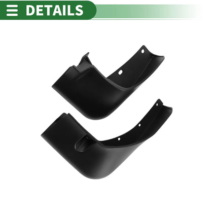 Mud Flaps Splash Guards 1 Set for Nissan Tiida (2016-2021)