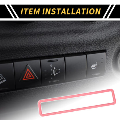 Emergency Light Switch Panel Trim for Jeep Wrangler JK (2011-2017) Pink