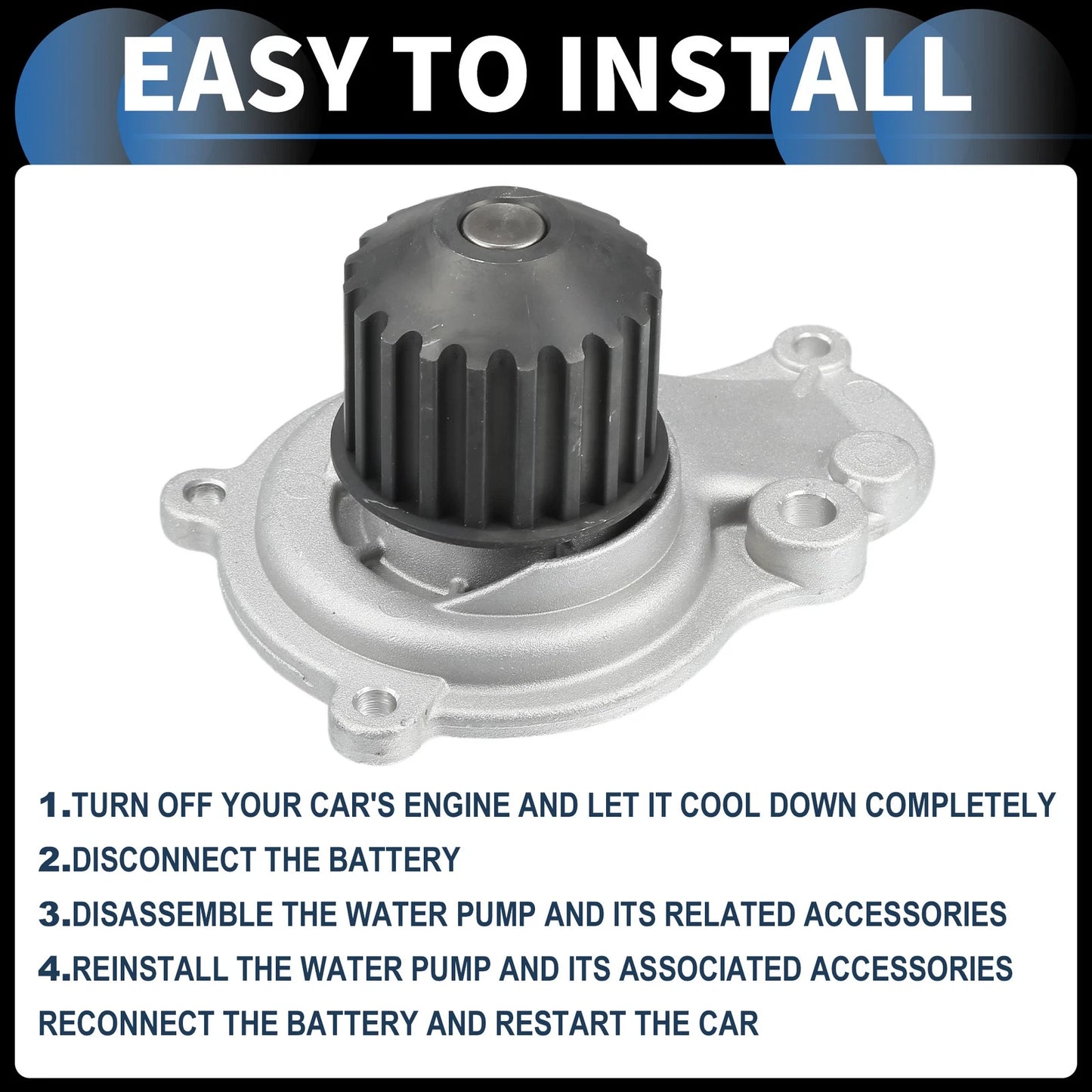Water Pump for Chrysler PT Cruiser Timing Belt Kit