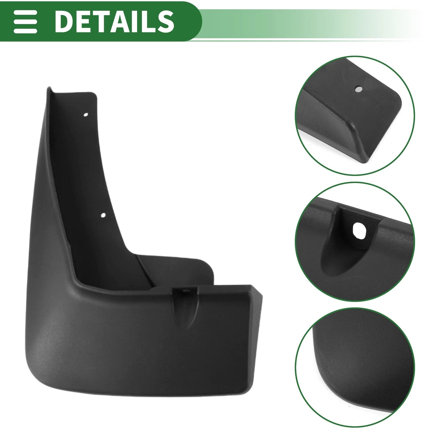 Mud Flaps Splash Guards for Ford Edge L 2023 (2023) - Durable Mount Accessories