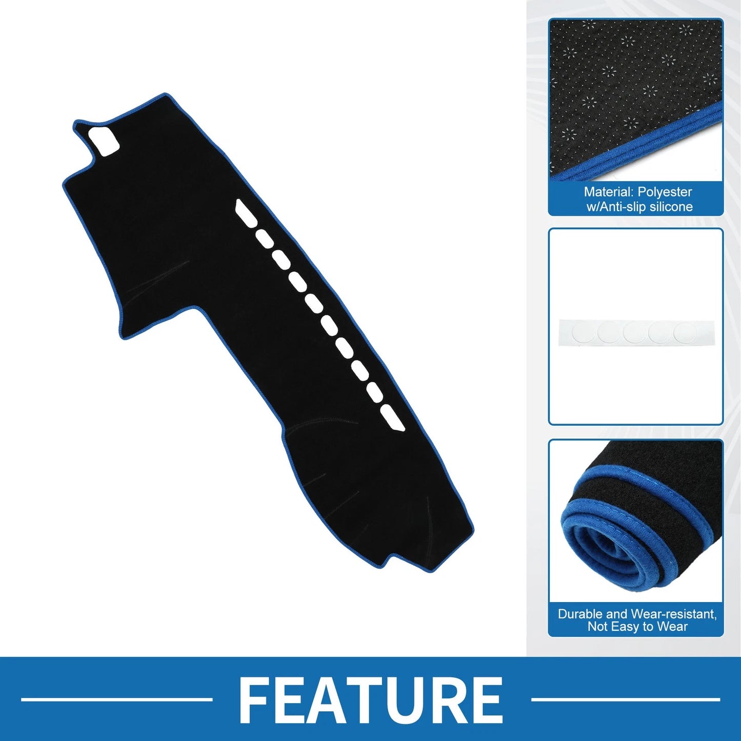 Dash Cover Mat for Toyota Land Cruiser Prado J120 (2003–2009)