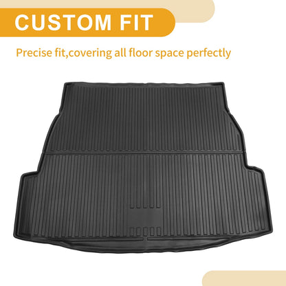 Cargo Liner Rear Boot Mat for Toyota RAV4 5 Seat (2019-2024) Stripe Pattern TPE