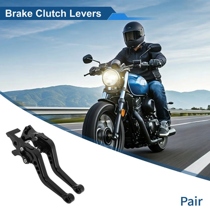 Short 1 Pair Brake Clutch Levers for Yamaha YZF R25 (2014–2025)