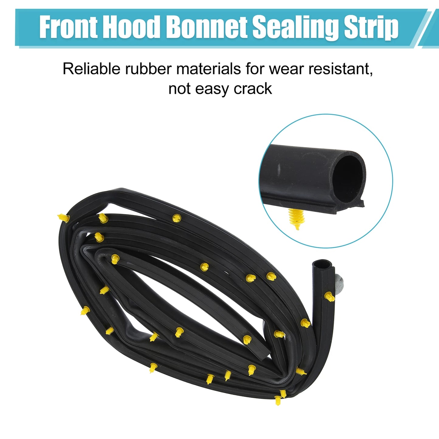 Hood Seal Strip for Jeep Grand Cherokee Dodge Durango (2011 - 2020)